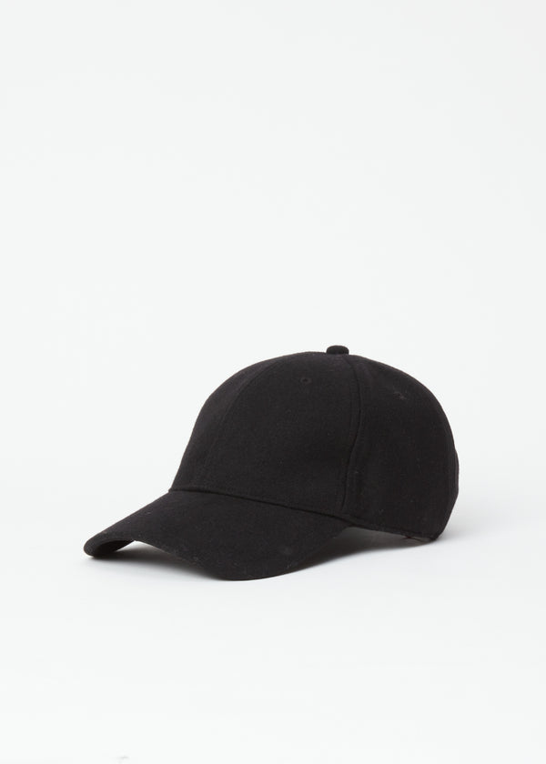 Miles Baseball Cap - Black