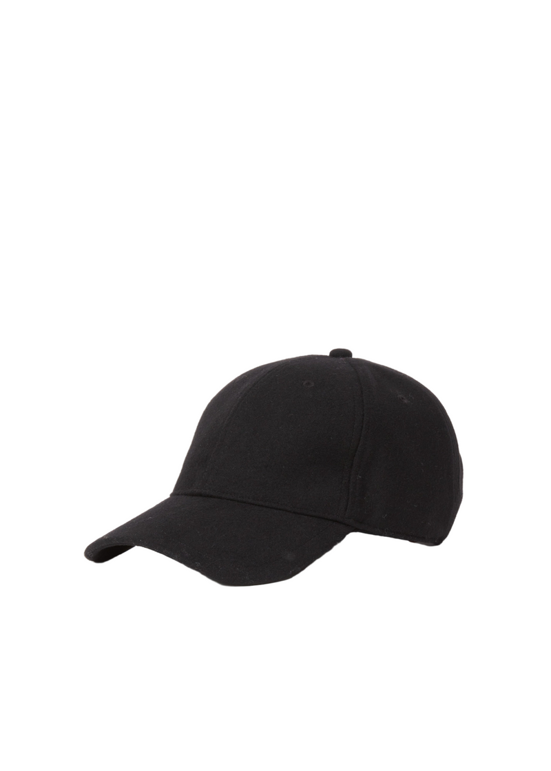 Miles Baseball Cap - Black