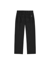Linen Comfort Suit Pants - Black - BLVD