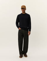 Brad Roundneck Knit - Black