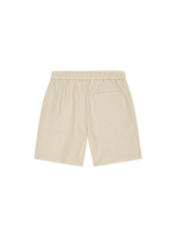 Drawstring Linen Shorts - Light Sand - BLVD