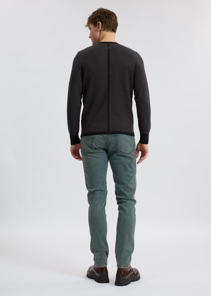 Gregory Merino LS Crew - Black