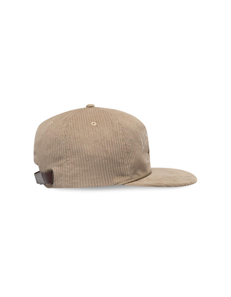 Ivy League Corduroy Cap - Sand