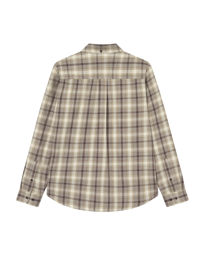 Kent Check Shirt - Ivory