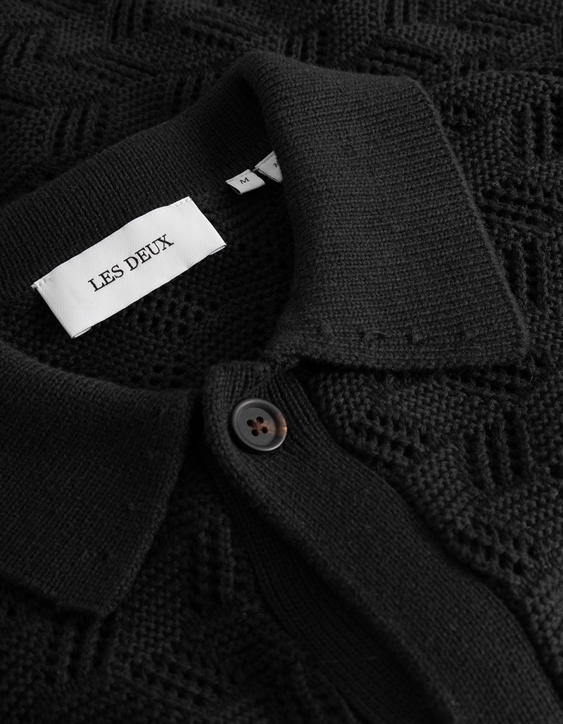 Eloi Knit Shirt - Black