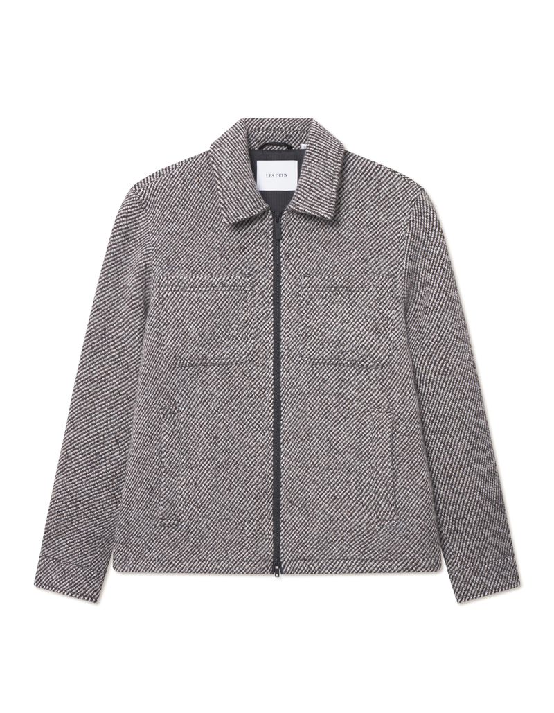 Marseille Twill Wool Jacket - Pepper