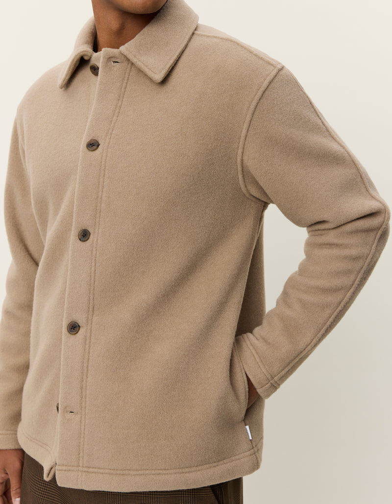 Jermaine Overshirt - Dark Sand