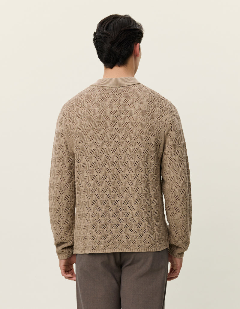 Eloi Knit Shirt - Dark Sand