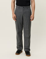 Como Mouliné Slacks - Grey