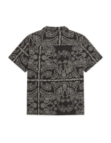 Palm AOP SS Shirt - Black - BLVD
