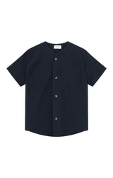 Barry Baseball Jersey Shirt - Dark Navy