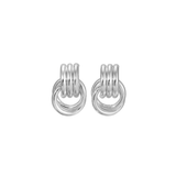 Heaven Mayhem - Mini Knot Earrings - Silver - BLVD