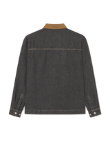 Layton Denim Overshirt - Black