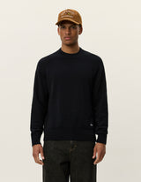 Brad Roundneck Knit - Black