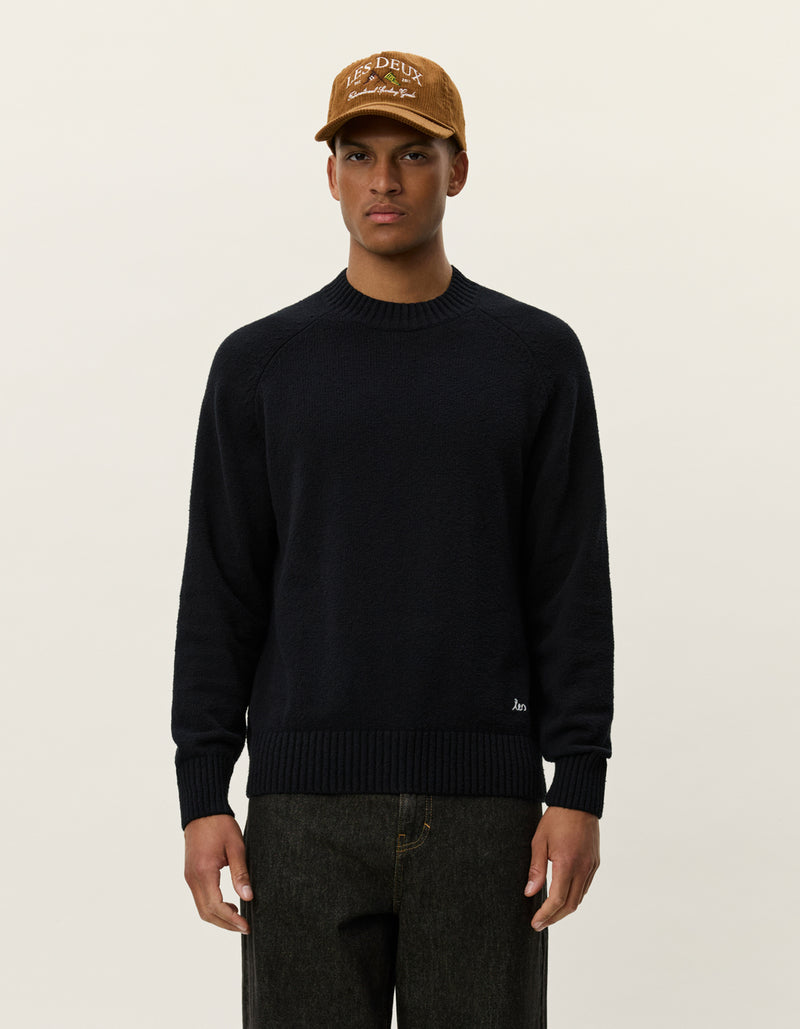 Brad Roundneck Knit - Black