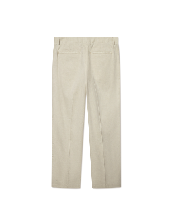 Como Slack Slub Suit Pants - Ivory