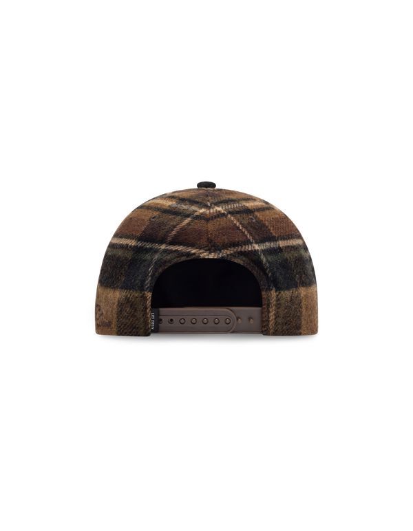 Ld Check Letterman Cap - Monk's Robe