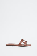 Monogram Sandal - Sable