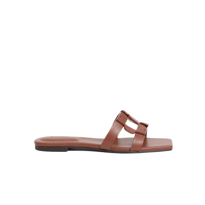 Monogram Sandal - Sable