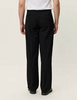 Como Light Twill Slacks - Black