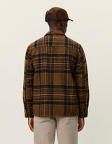 Kaleb Check Overshirt - Monk's Robe