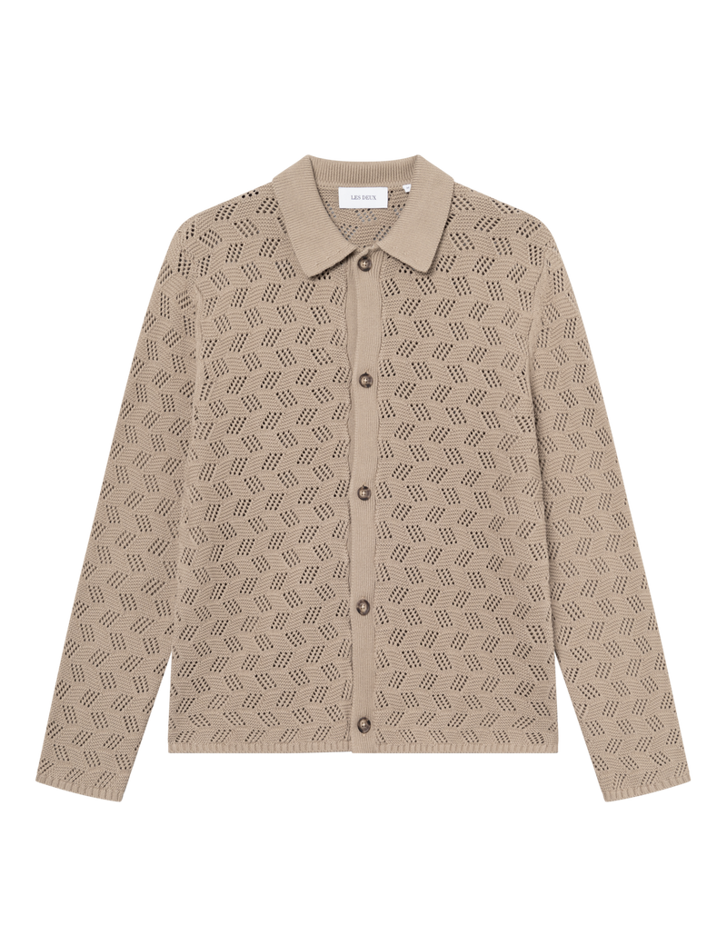 Eloi Knit Shirt - Dark Sand