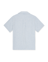 Lukas Stripe Cotton Linen SS Shirt - Allure - BLVD