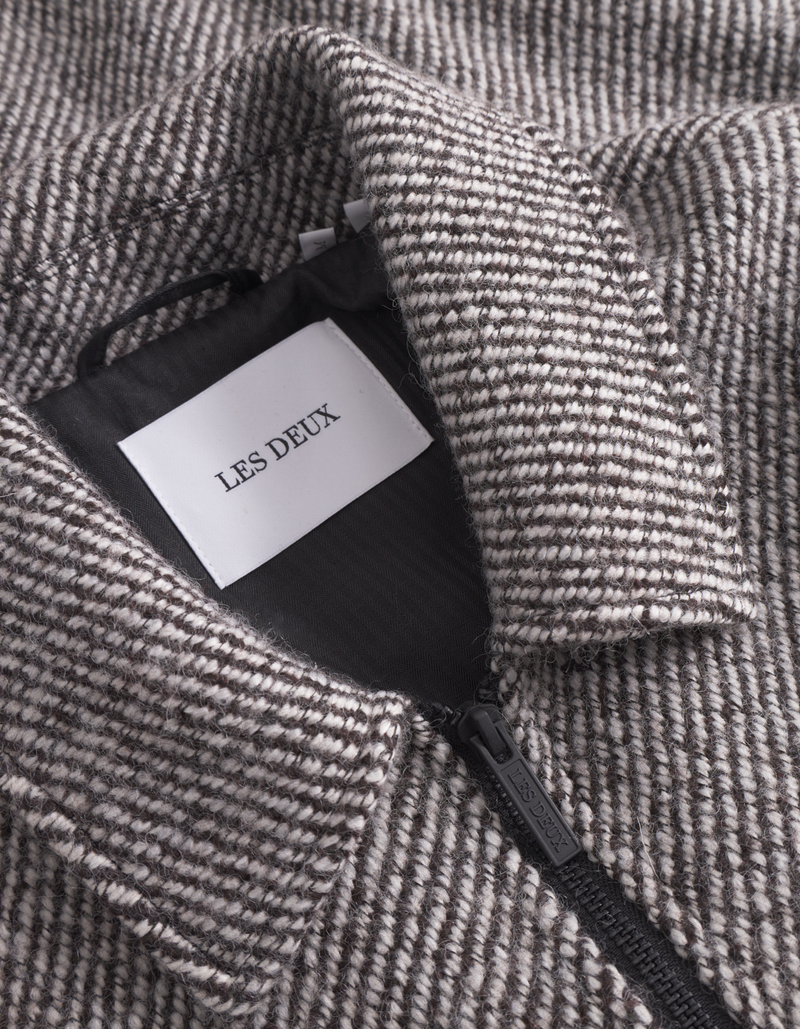 Marseille Twill Wool Jacket - Pepper