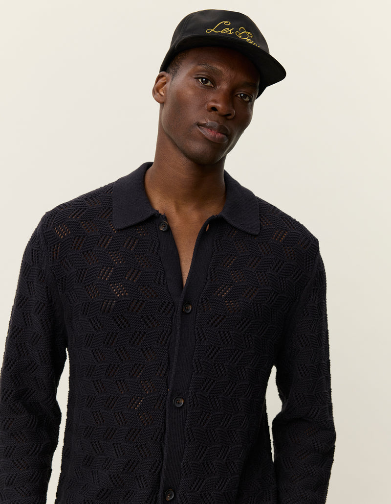 Eloi Knit Shirt - Black