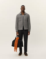 Marseille Twill Wool Jacket - Pepper