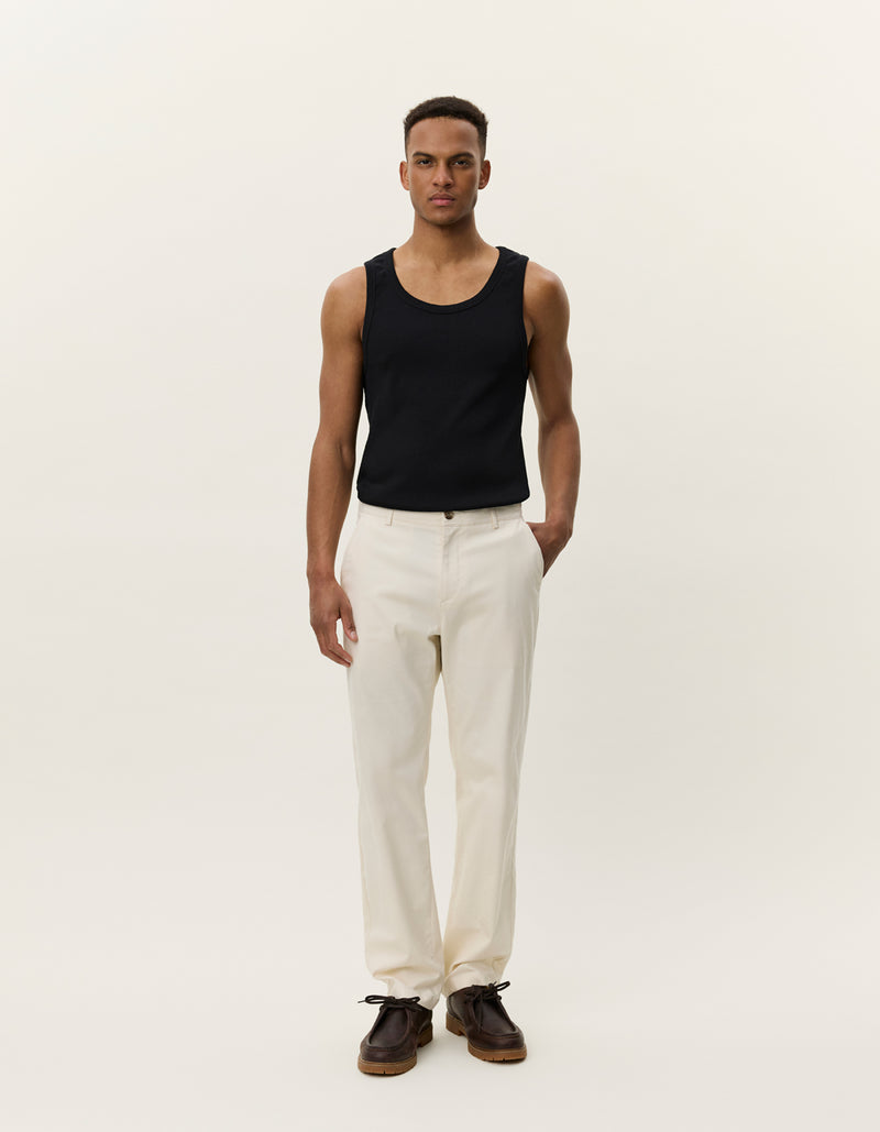 Como Cotton Chinos - Ivory