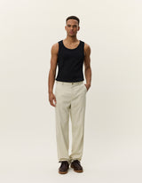 Como Slack Slub Suit Pants - Ivory
