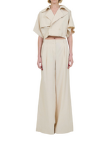 Haydin Linen Cargo Pant - Sand