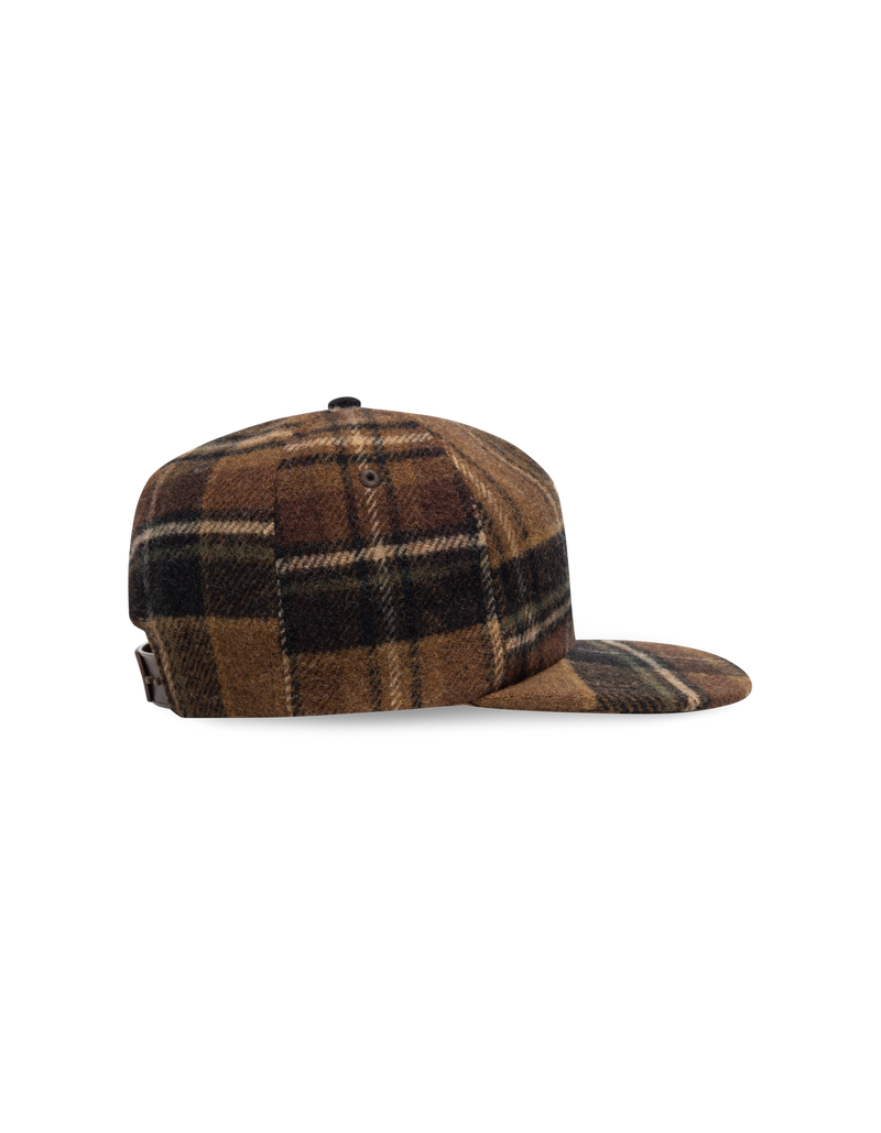 Ld Check Letterman Cap - Monk's Robe