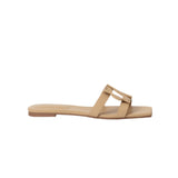 Monogram Sandal - Camel