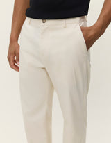 Como Cotton Chinos - Ivory