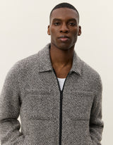 Marseille Twill Wool Jacket - Pepper