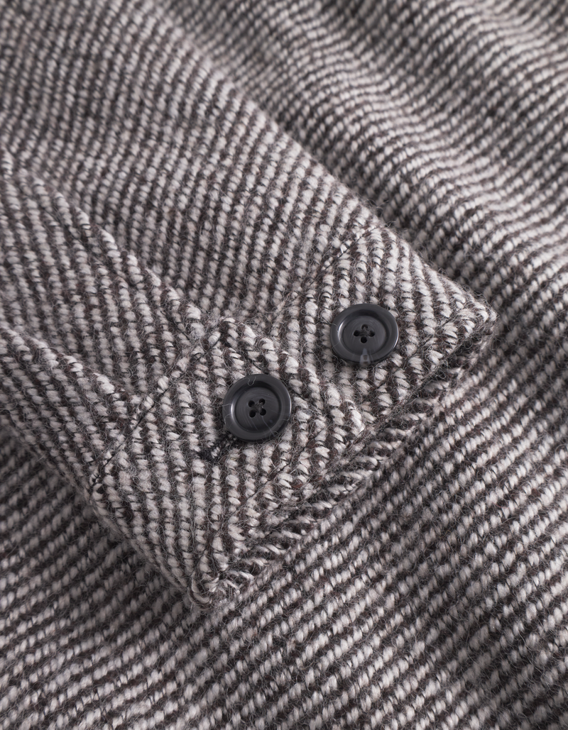 Marseille Twill Wool Jacket - Pepper