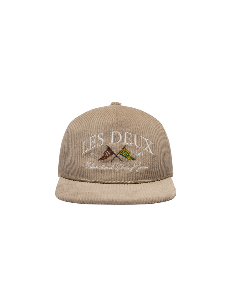 Ivy League Corduroy Cap - Sand