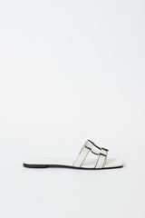 Monogram Sandal - Ivory