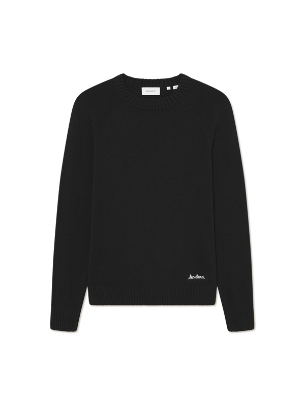 Brad Roundneck Knit - Black