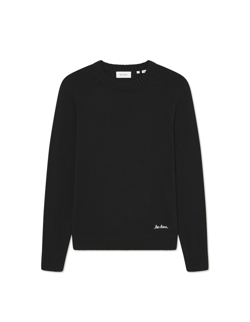 Brad Roundneck Knit - Black