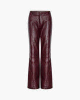 Ventura Leather Pant - Port