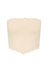 Dylan Strapless Top - Pearl