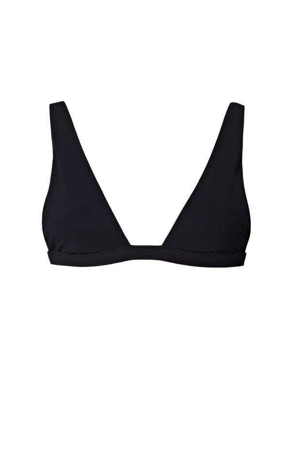 The Decolette Top - Black - BLVD