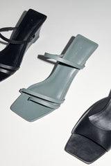 Minimal Wedge Heel - Castor Grey