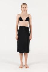 Silk Sarong - Black