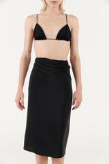 Silk Sarong - Black