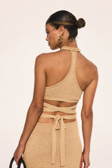 Aziza Knit Dress - Sand