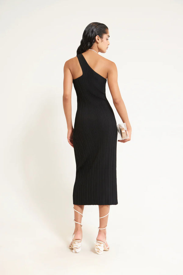 Gracie Knit Dress - Black